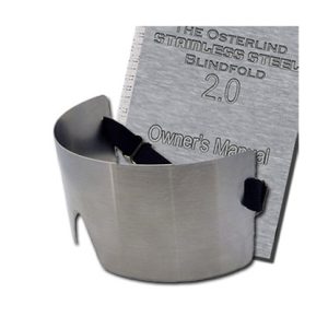 Stainless Steel Blindfold 2.0 by Richard Osterlind