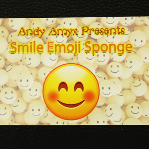 Sponge Emoji SMILE FACE (4PK.) by Andy Amyx- Trick