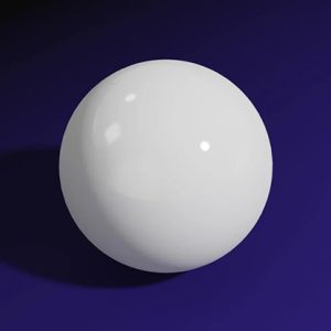 Magnetic Ball (White) by Iarvel Magic