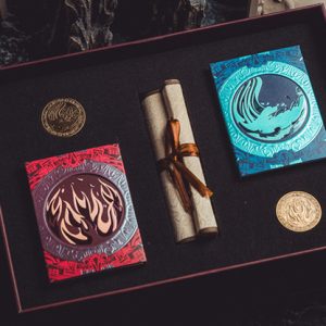 Atlantis (Water and Fire) Limited Gilded 2 Decks Set Playing Cards