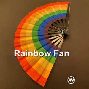 Rainbow Fan by Alan Wong