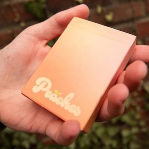 Peach Playing Cards by OPC