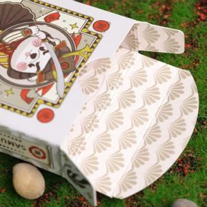 Samurai Otter Playing Cards – Bushido Edition (Scarlet) Playing Cards