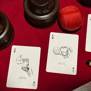 Artist Hand Playing Cards