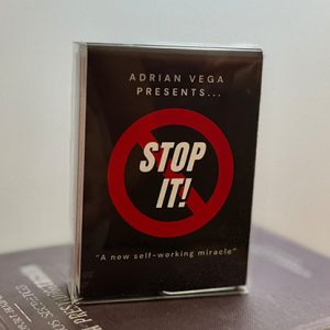 Stop It! (Red) by Adrian Vega