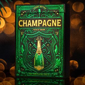 Champagne Playing Cards by Riffle Shuffle