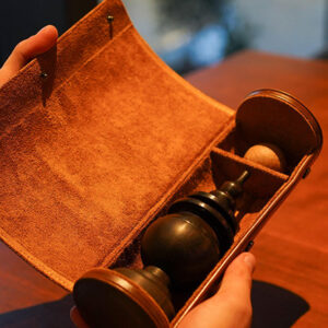 Untrammelled Leather Carrying Case by Wonder House & TCC