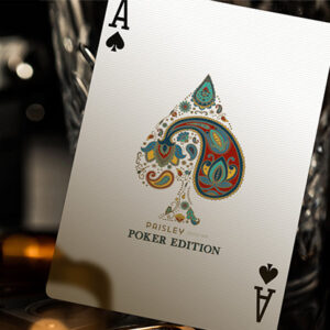 Paisley Poker Mini Playing Cards by Dutch Card House Company