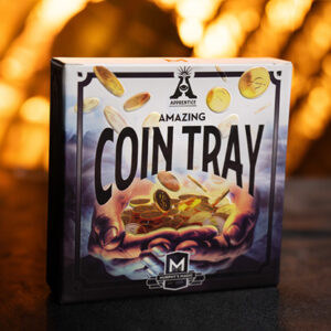 AMAZING COIN TRAY by Apprentice Magic  – Trick