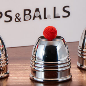 Cups and Balls Set SMALL (Stainless-Steel) by Bluether Magic and Raphael