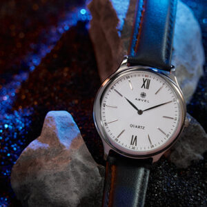 IARVEL WATCH (Silver Watchcase White Dial) by Iarvel Magic and Bluether Magic