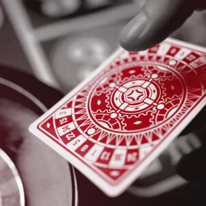 Roulette (Red) Playing Cards by Mechanic Industries