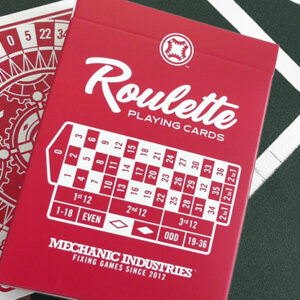 Roulette (Red) Playing Cards by Mechanic Industries