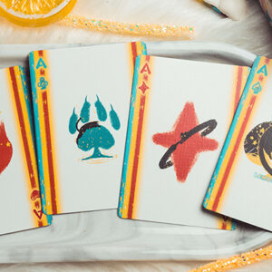 Space Cat V2 Playing Cards by King Star