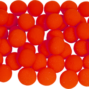 1 inch Regular Sponge Ball (Red) Bag of 50 from Magic by Gosh