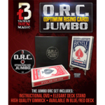 O.R.C.(Optimum Rising Card) Jumbo Red by Taiwan Ben – Trick