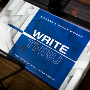 Write-Thru (Gimmick and Online Instructions) by Bizzaro & Danny Weiser – Trick