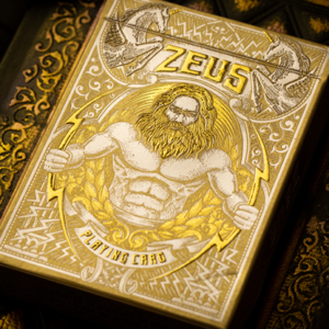 Zeus Mighty Gold Playing Cards by Chamber of Wonder