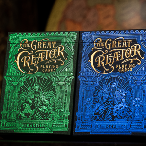 The Great Creator: Sky Edition Playing Cards by Riffle Shuffle