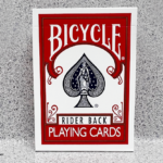 Bicycle 2 Faced Red Tuck (Mirror Deck Same on both sides) Playing Card
