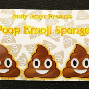 Sponge Emoji POO (4PK.) by Andy Amyx- Trick