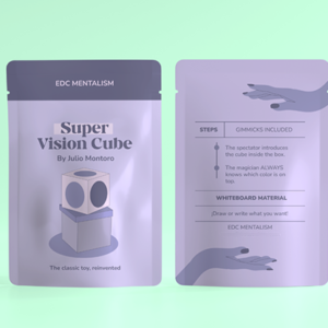 SUPER VISION CUBE (Gimmicks and Online Instructions) by Julio Montoro – Trick