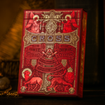 The Cross (Maroon Martyrs) Playing Cards by Peter Voth x Riffle Shuffle