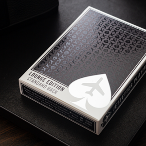 Lounge Edition Unmarked (Tarmac Black) by Jetsetter Playing Cards