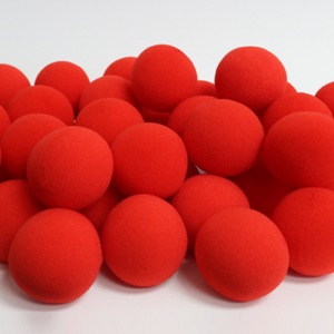 2 inch PRO Sponge Ball (Red) Bag of 50 from Magic by Gosh