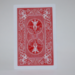Bicycle Jumbo Double Back (Red/Red)