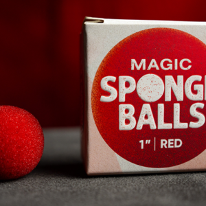 Magic Sponge Balls 4PK RED 1″ by Murphy’s Magic