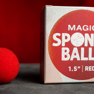 Magic Sponge Balls 4PK RED 1.5″ by Murphy’s Magic