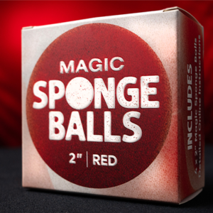 Magic Sponge Balls 4PK RED 2″ by Murphy’s Magic