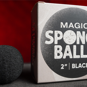 Magic Sponge Balls 4PK BLACK 2″ by Murphy’s Magic