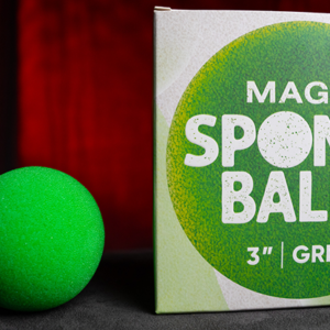 Magic Sponge Balls 4PK GREEN 3″ by Murphy’s Magic