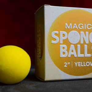 Magic Sponge Balls 4PK YELLOW 2″ by Murphy’s Magic