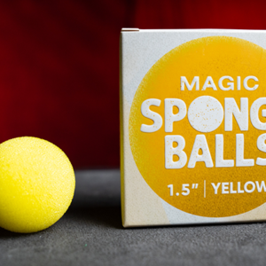 Magic Sponge Balls 4PK YELLOW 1.5″ by Murphy’s Magic