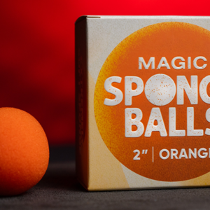 Magic Sponge Balls 4PK ORANGE 2″ by Murphy’s Magic