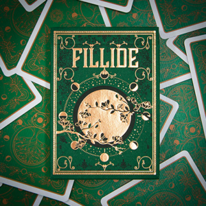 Fillide: A Sicilian Folk Tale Playing Cards V2 (Forest Green) by Jocu