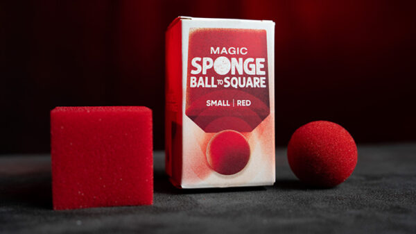 Magic Sponge Ball to Square RED by Murphy's Magic - Imagen 4