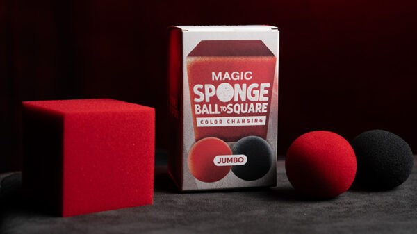 Magic Color Changing Sponge Ball to Square JUMBO 2.5" by Murphy's Magic - Imagen 4