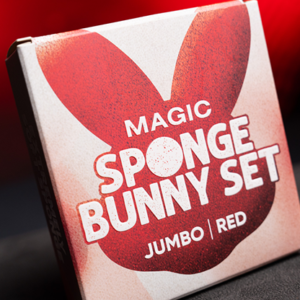 Magic Sponge Bunny Rabbit Set (Red) by Murphy’s Magic