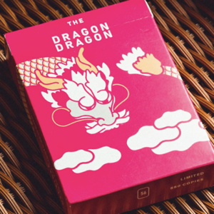 The Dragon (Pink Gilded) Playing Cards