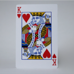 Bicycle Jumbo King Reveal (Red) by Murphys Magic