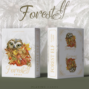 Forest elf Owl Playing Cards