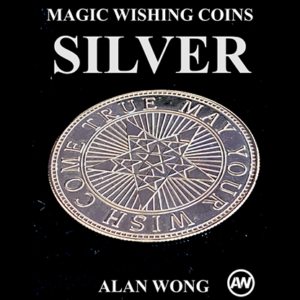 Magic Wishing Coins Silver (12 Coins) by Alan Wong – Trick