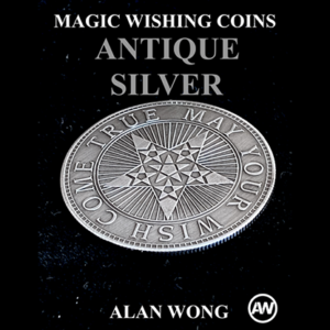 Magic Wishing Coins Antique Silver (12 Coins) by Alan Wong – Trick