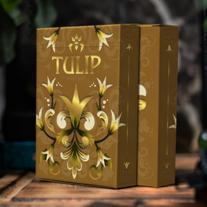 Grand Tulip Gold Playing Cards