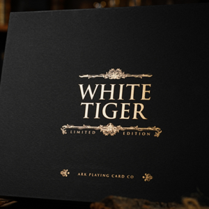 White Tiger Black Gold Box Set by Ark Playing Cards