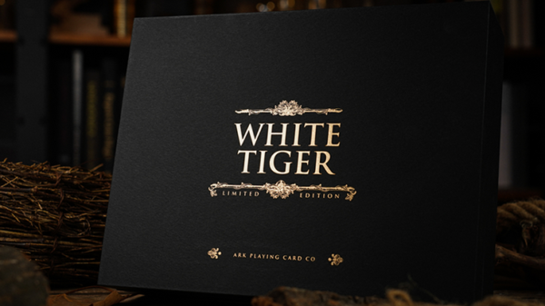 White Tiger Black Gold Box Set by Ark Playing Cards